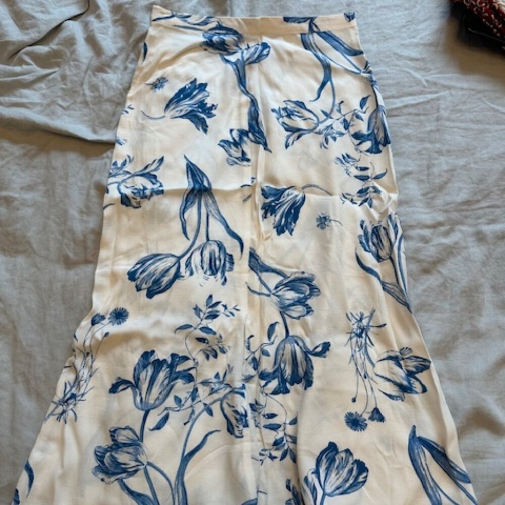 Reformation floral bea skirt